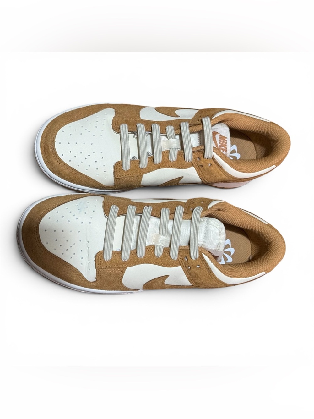 Nike Dunk Lo Retro Low-Top Sneakers Coconut Milk/Flax -Sail. H7673-100 size 7.5